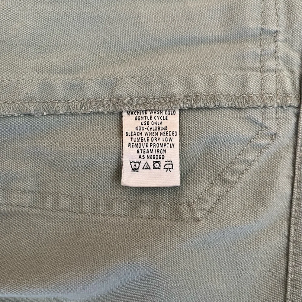 New Evan-Picone Heritage green 100% cotton  polished casual button jacket. 10.